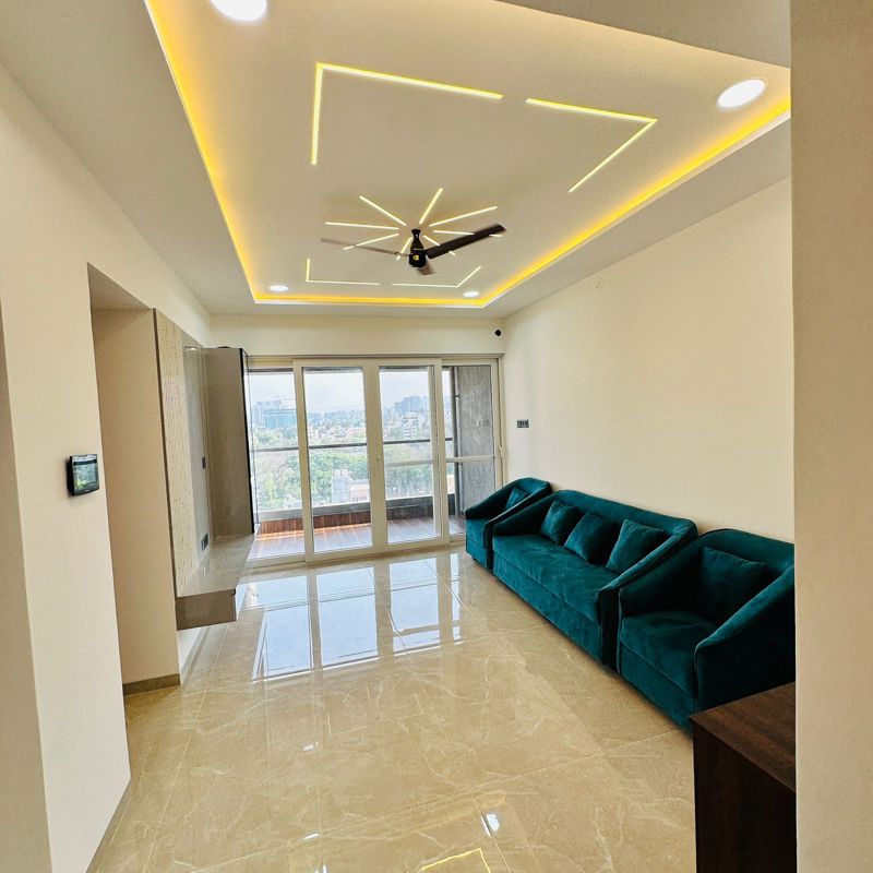 2 BHK + Pooja Room Apartment For Rent in Pristine Allure