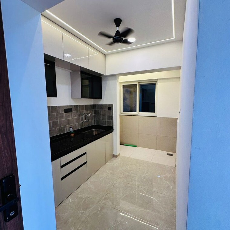 Kitchen, pristine-allure 2 Bedroom 666 Sq.Ft. Apartment In Kharadi Pune 10208508