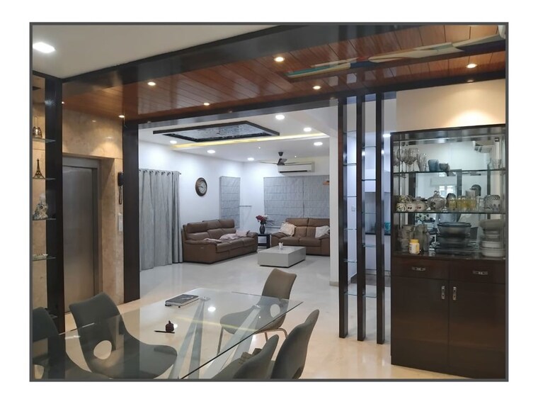 Living Room, mahendra-hills 4 Bedroom 6500 Sq.Ft. Independent House In Malkajgiri Hyderabad 10208372
