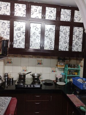 Living Room in 2 BHK Builder Floor at Nirman Vihar – for Rent