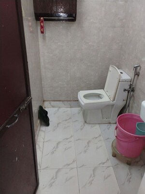Bathroom in 2 BHK Builder Floor at Nirman Vihar – for Rent