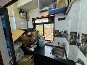 Kitchen in 1 RK Apartment at Dheeraj Sagar, Malad West – for Sale