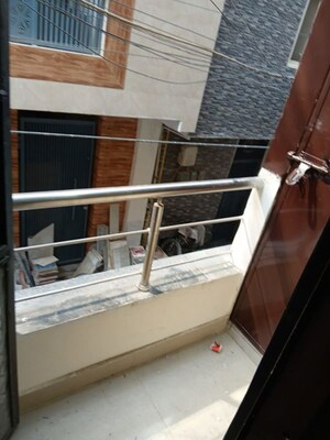 Balcony in 2 BHK Builder Floor at Nirman Vihar – for Rent