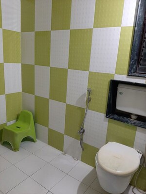 Bathroom in 1 BHK Apartment at Mahadkar Residency, Paud Road – for Sale
