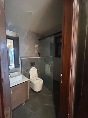 Bathroom in 4 BHK Apartment at Saket – for Rent