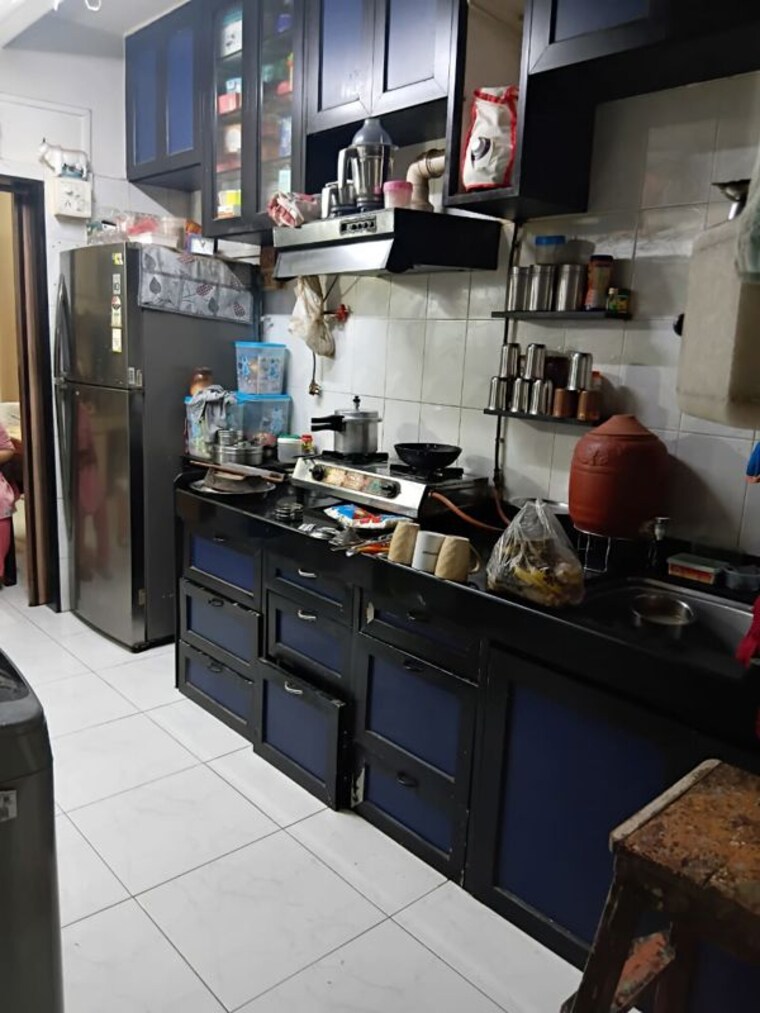 Kitchen, adarsh nagar 2 Bedroom 650 Sq.Ft. Builder Floor In Adarsh Nagar Mumbai 10208644