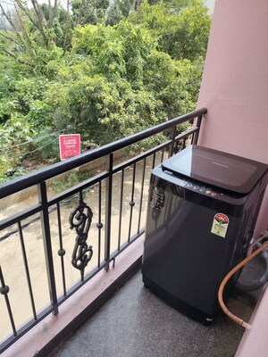 Balcony in 2 BHK Apartment at Krishna Residency Kadubeesanahalli, Kadubeesanahalli – for Rent