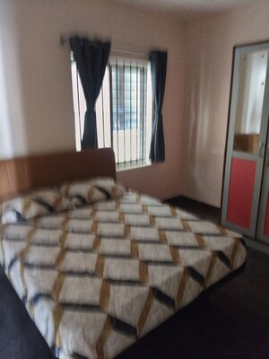 Bedroom in 2 BHK Apartment at Krishna Residency Kadubeesanahalli, Kadubeesanahalli – for Rent