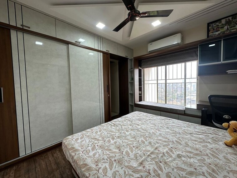 Bedroom, dwarka-sun-crest-phase-i 3 Bedroom 1325 Sq.Ft. Apartment In Rahatani Pune 10208683