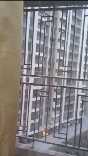 Staircase in 2 BHK Apartment at Regency Anantam, Dombivli East – for Rent