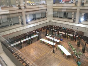 Balcony in  Office Space in IT/SEZ at Artha Mart, Tech Zone 4 Greater Noida – for Rent