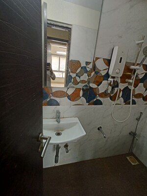 Master Bedroom in 1 BHK Apartment at Srishti Elegance, Bhandup West – for Rent