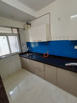 Kitchen in 1 BHK Apartment at Srishti Elegance, Bhandup West – for Rent