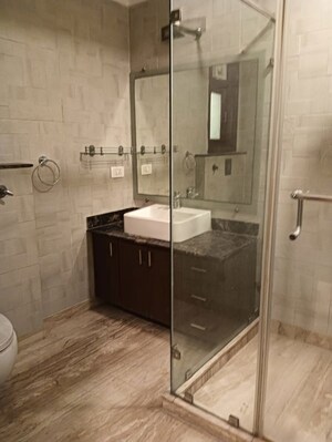 Attached Bathroom in 3 BHK Builder Floor at Panchsheel Enclave – for Rent