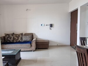 Living Room in 2 BHK Apartment at Shapoorji Pallonji Joyville Celestia, Hadapsar – for Rent