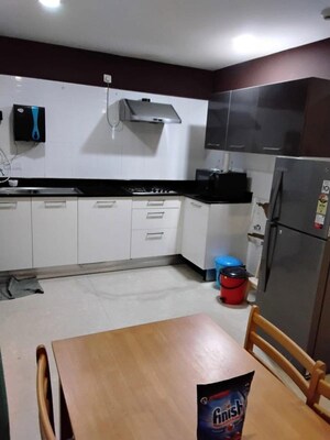 Kitchen in 3 BHK Apartment at INDIS Viva City, Kondapur – for Rent