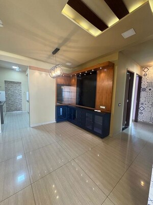 Living Room in 3 BHK Apartment at Wadhwa The Address Boulevard, Ghatkopar West – for Rent