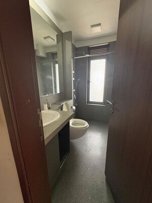 Bathroom in 3 BHK Apartment at Wadhwa The Address Boulevard, Ghatkopar West – for Rent