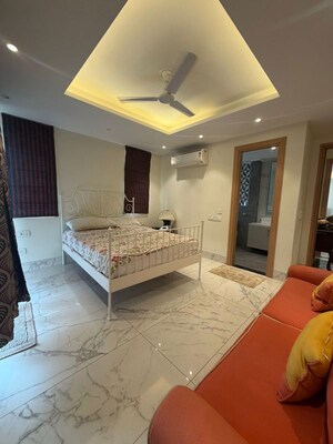 Bedroom in 3 BHK Builder Floor at Sector 15 – for Rent