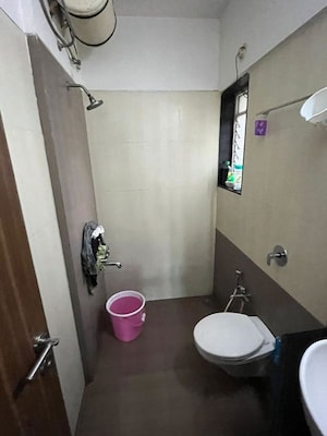 Bathroom in 2 BHK Apartment at Rustomjee Urbania Acura, Thane West – for Rent