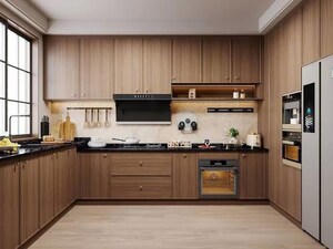 Kitchen in 3 BHK Villa at Sector 16b Greater Noida – for Sale