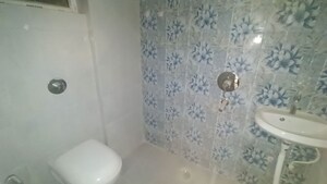 Bathroom in 3 BHK Apartment at North Patel Nagar – for Rent