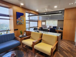 Team Area in  Office Space at Binori B Square 2, Vikram Nagar – for Rent