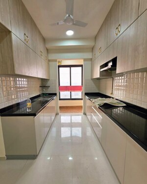 Kitchen in 3 BHK Apartment at Kalpataru Magnus, Bandra East – for Rent