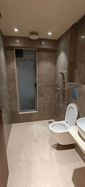 Bathroom in 2 BHK Apartment at V Raheja New Lite, Santacruz West – for Rent