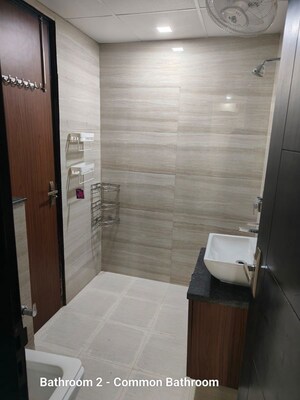 Bathroom in 4 BHK Apartment at DLF Belvedere Towers, Sector 24 – for Sale