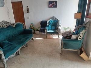 Living Room in 1 BHK Apartment at Amrapali Riverview, Amrapali Leisure Valley – for Rent