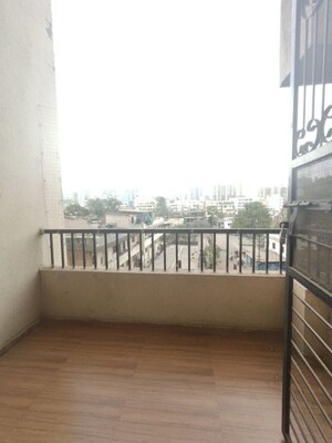 Balcony in 2 BHK Apartment at Kolte Patil Margosa Heights, Mohammadwadi – for Rent