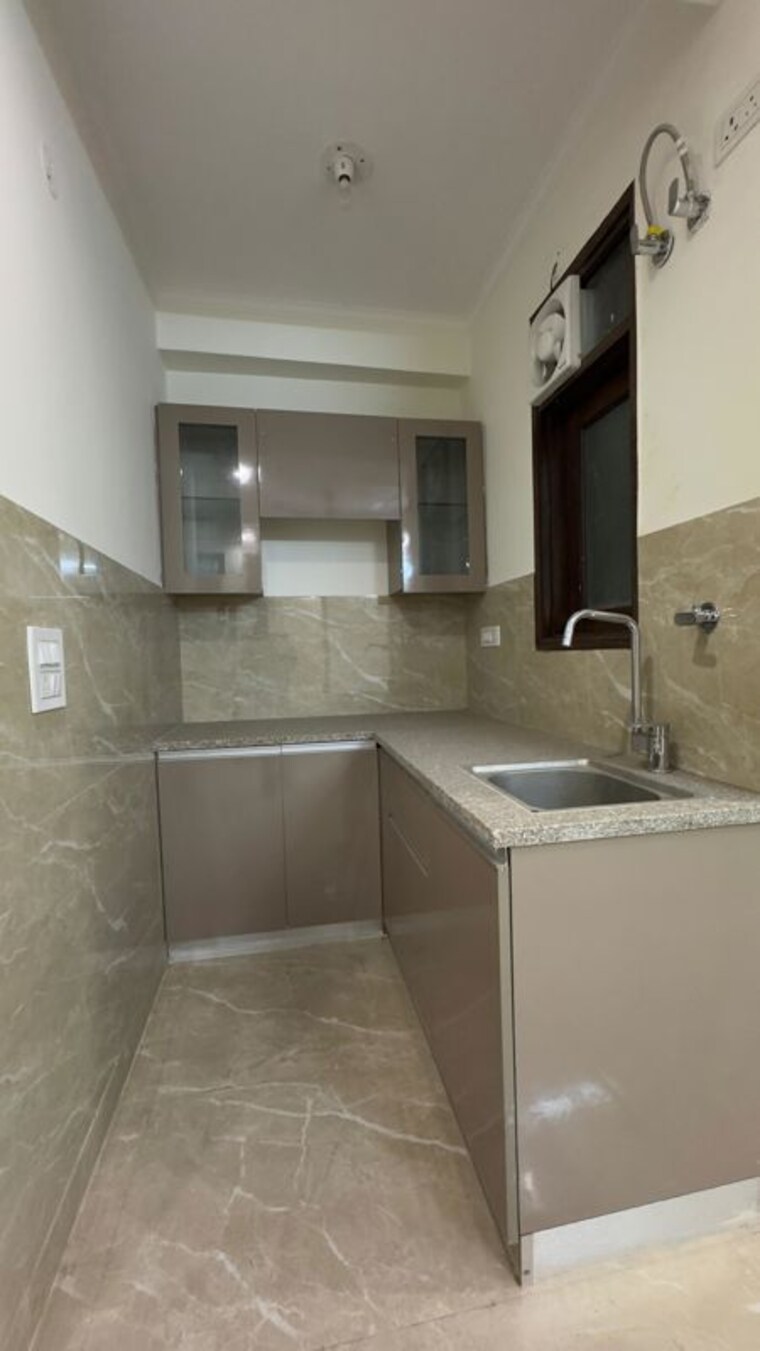 Kitchen, palm-residency-chhatarpur 2 Bedroom 1000 Sq.Ft. Builder Floor In Chattarpur Delhi 10209822