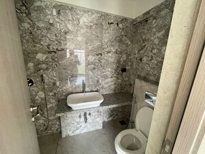 Bathroom in 2 BHK Apartment at Marathon Monte South, Byculla West – for Rent