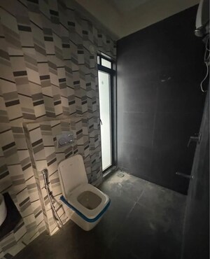 Bathroom in 2 BHK Apartment at Mahavir Square, Manpada – for Rent