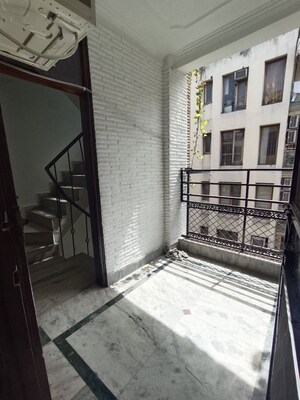 Balcony in 2 BHK Builder Floor at Malviya Nagar – for Rent