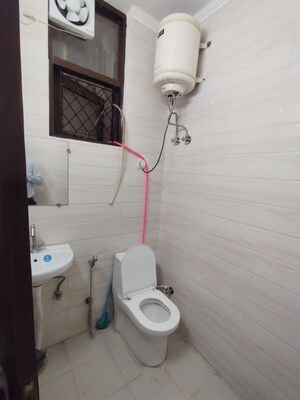 Bathroom in 2 BHK Builder Floor at Malviya Nagar – for Rent