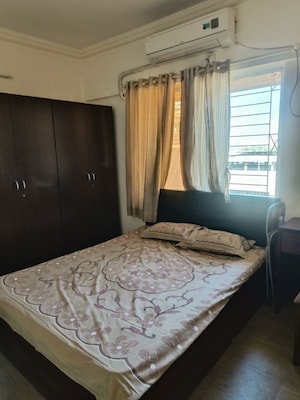 Bedroom in 2.5 BHK Apartment at G K Rajaveer Palace, Pimple Saudagar – for Rent