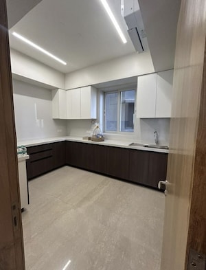 Kitchen in 3 BHK Apartment at Bandra Kurla Complex – for Rent