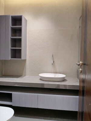 Bathroom in 3 BHK Builder Floor at DLF Atria, Dlf Phase ii – for Rent