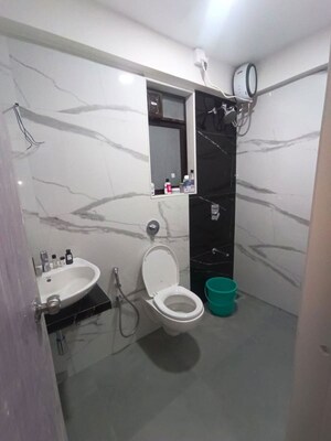Bathroom in 1.5 BHK Apartment at Chandiwala Pearl Heaven, Andheri East – for Rent