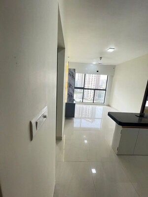 Staircase in 2 BHK Apartment at Lodha Crown Quality Homes, Majiwada – for Rent