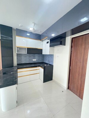 Kitchen in 2 BHK Apartment at Lodha Crown Quality Homes, Majiwada – for Rent