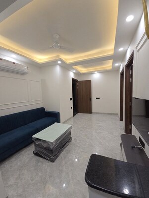 Living Room in 2 BHK Builder Floor at Global Foyer, Sector 43 – for Rent