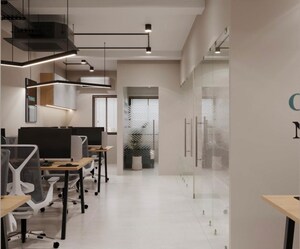 Team Area in  Office Space at Binori B Square 3, Bodakdev – for Rent