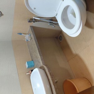 Bathroom in 2 BHK Apartment at Satellite Royale, Goregaon East – for Rent