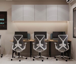 Team Area in  Office Space at Binori B Square 3, Bodakdev – for Rent