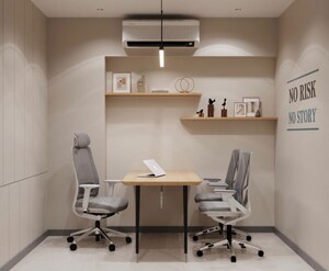 Team Area in  Office Space at Binori B Square 3, Bodakdev – for Rent