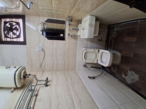 Bathroom in 3 BHK Builder Floor at Rajouri Garden – for Rent