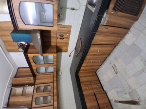 Kitchen in 3 BHK Builder Floor at Rajouri Garden – for Rent